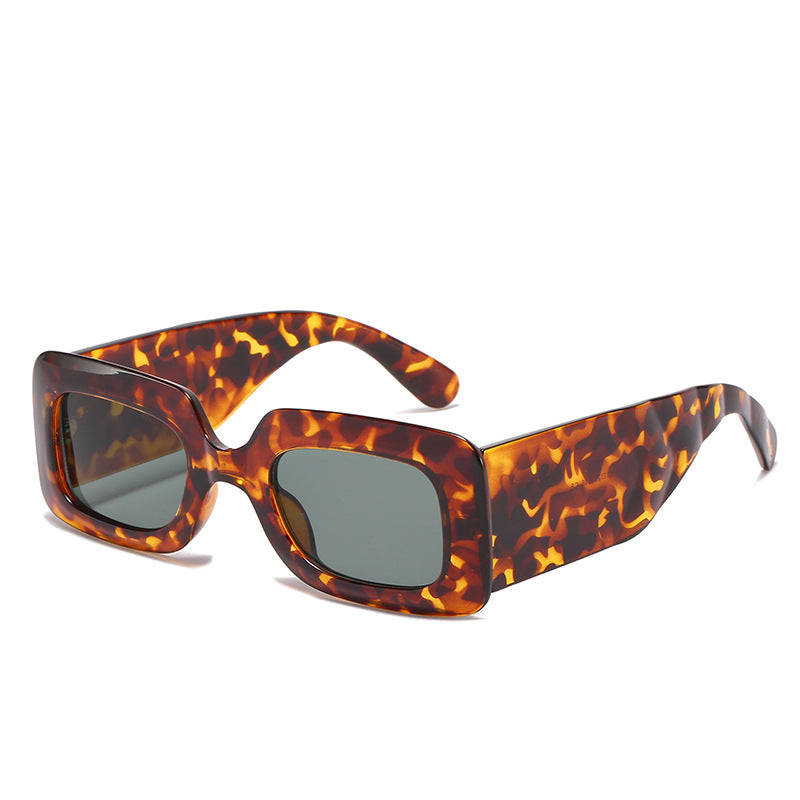 Wholesale Square Frame Wide Leg Wide Sunglasses