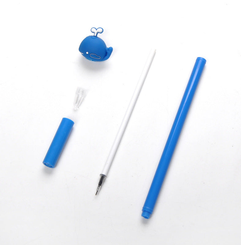 Wholesale 10PCS Plastic Whale Gel Pen