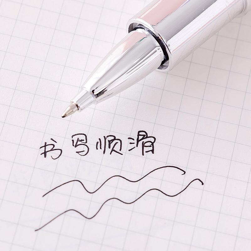 Bolígrafo de gel de lápiz labial de taladro de plástico al por mayor