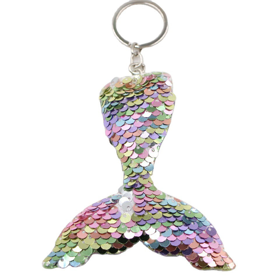 Wholesale Electroplated Sequined Cherry Keychain Bag Charm For Women Bags And Car Keys Everyday Chic