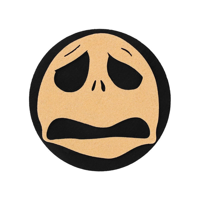 Wholesale Halloween Ghost Festival Pumpkin Felt Coasters