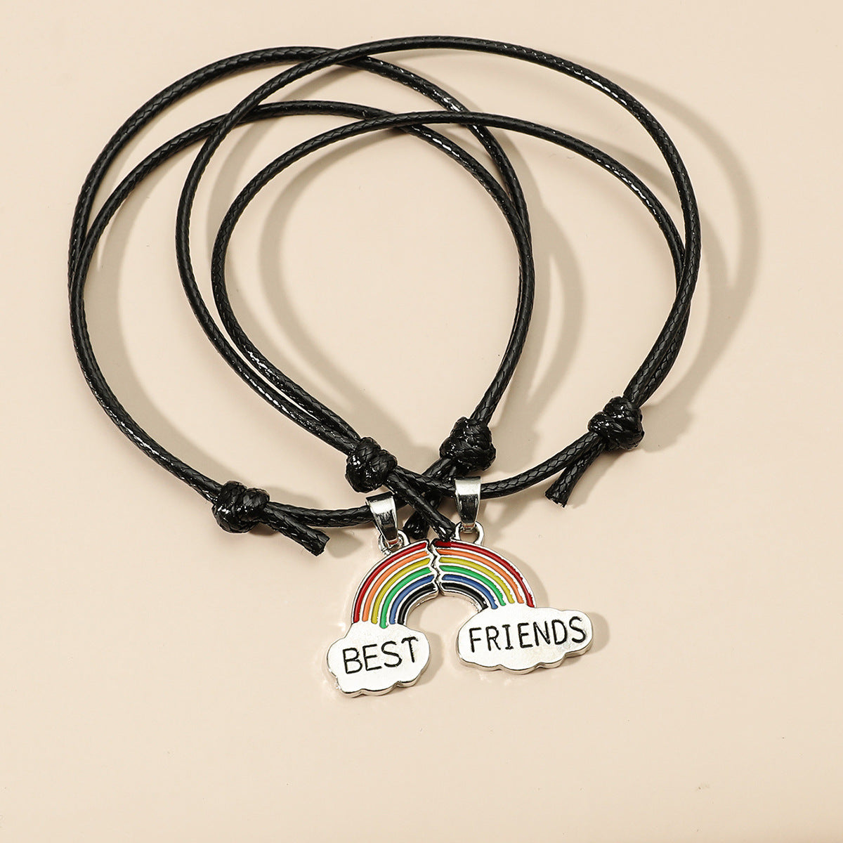 Wholesale best friends Rainbow Bracelet