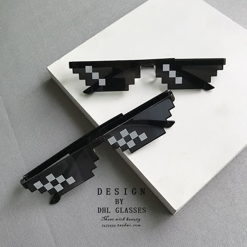 Wholesale Funny Mosaic Pattern Sunglasses