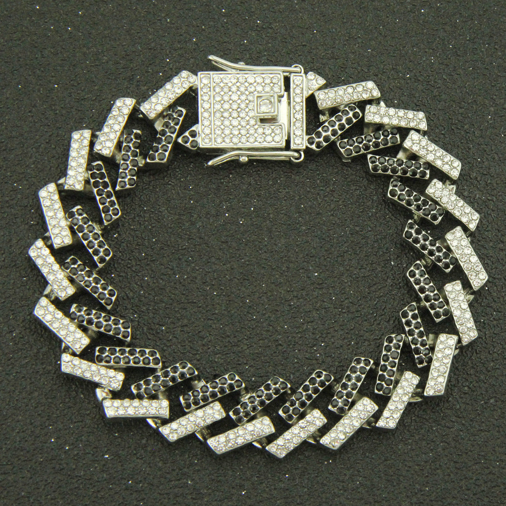 Wholesale Hip Hop Cuban Alloy Bracelet