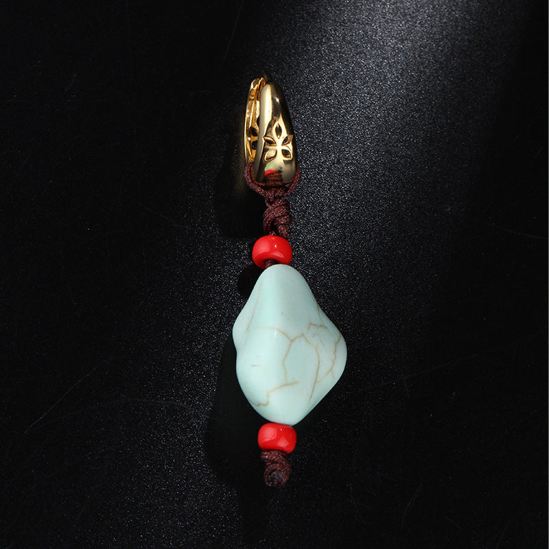 Wholesale Irregular turquoise earrings