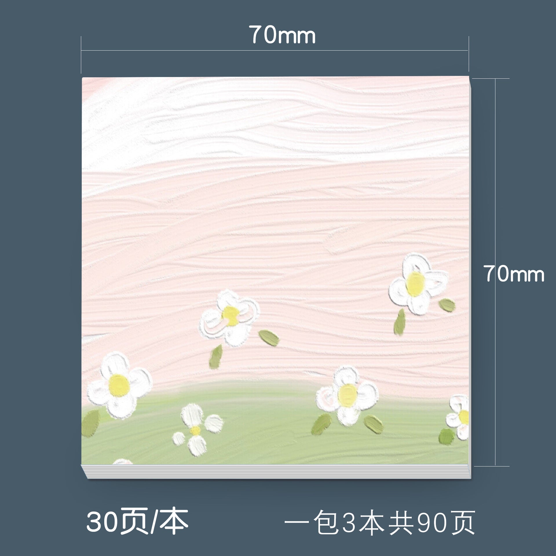 Wholesale 10pcs Creative Scenery Post-it Notes for Students Cute Carry-on