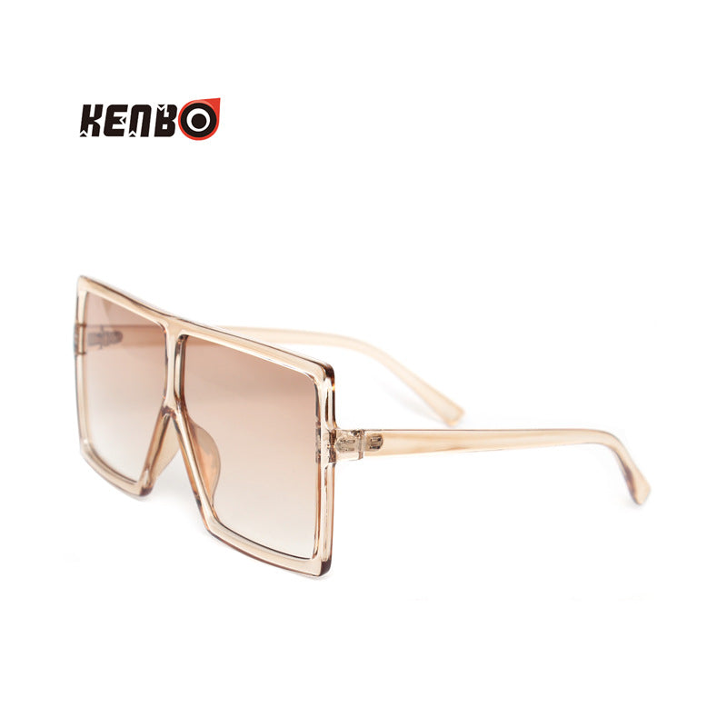 Wholesale Colorful oversized square frame sunglasses