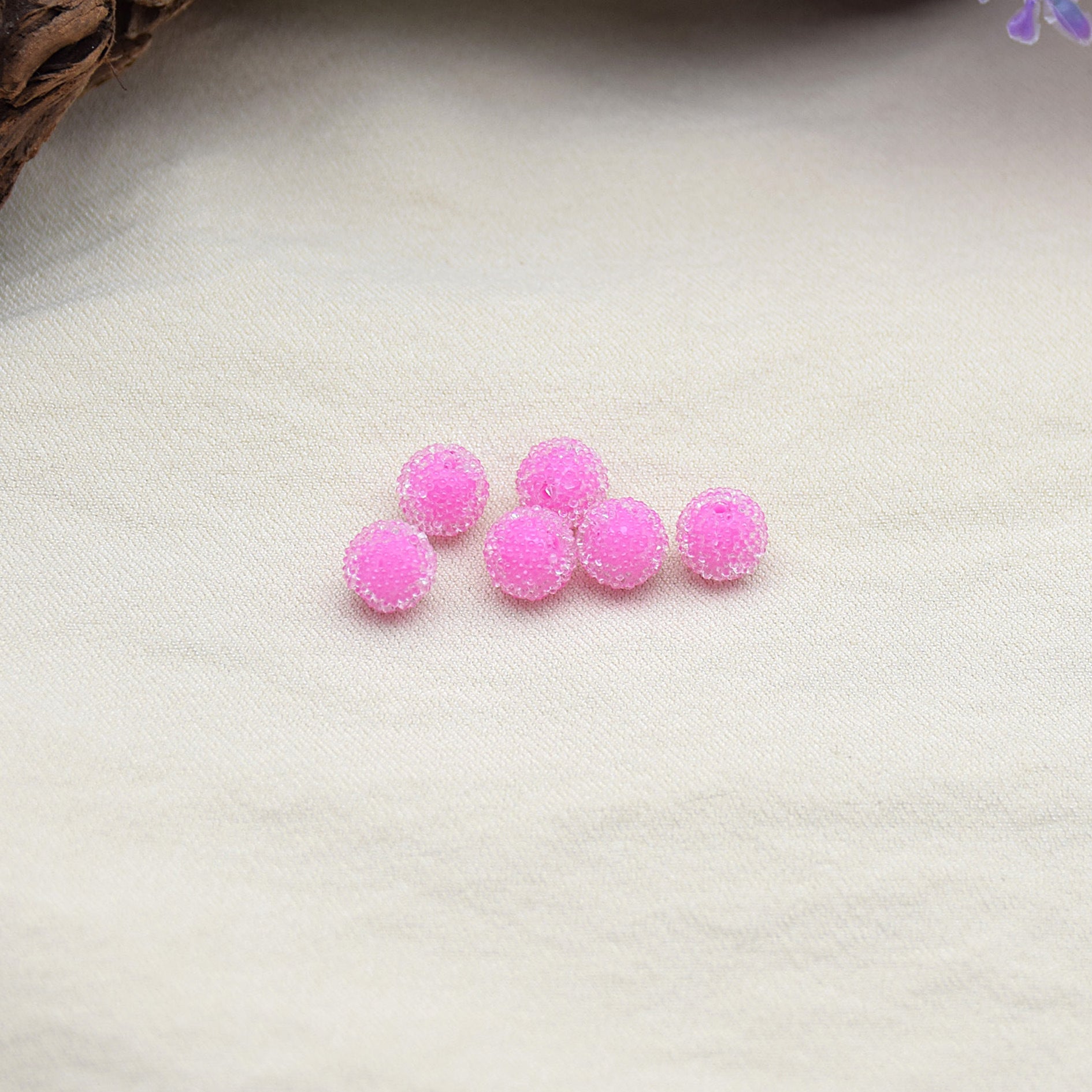 Wholesale DIY Resin 8mm Mini Colorful Candy Beads