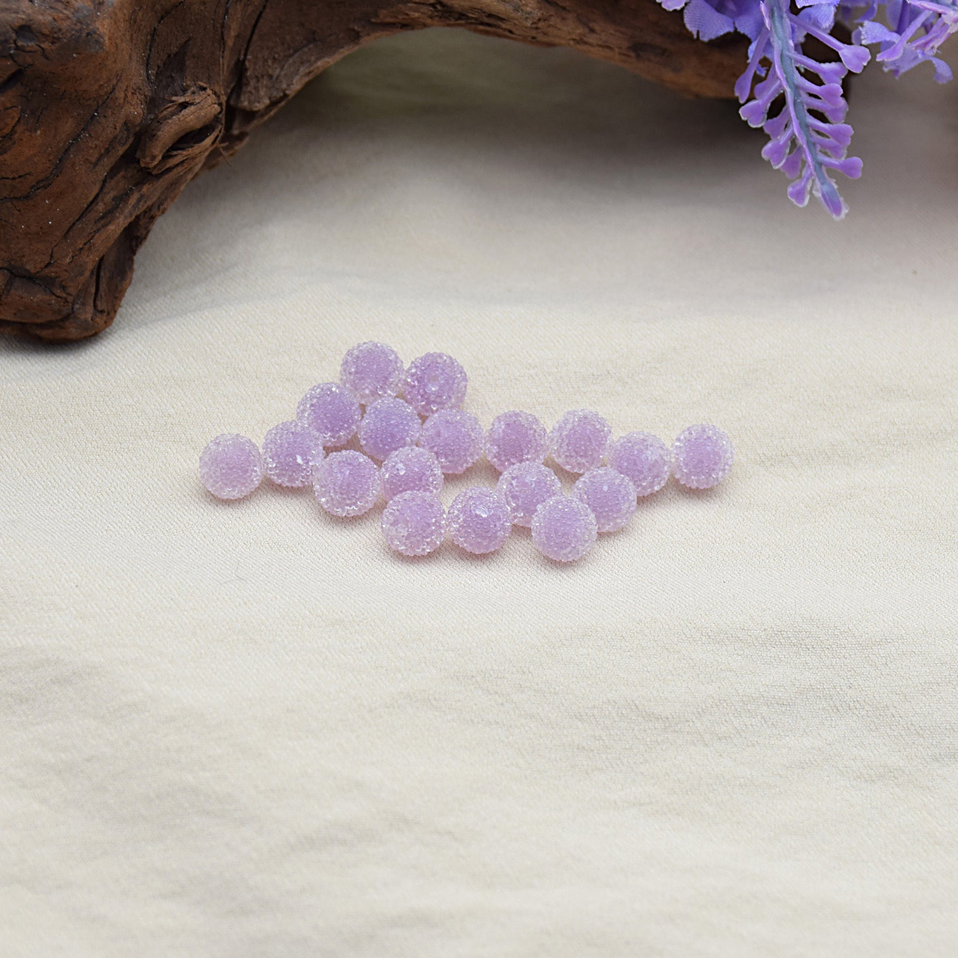 Wholesale DIY Resin 8mm Mini Colorful Candy Beads