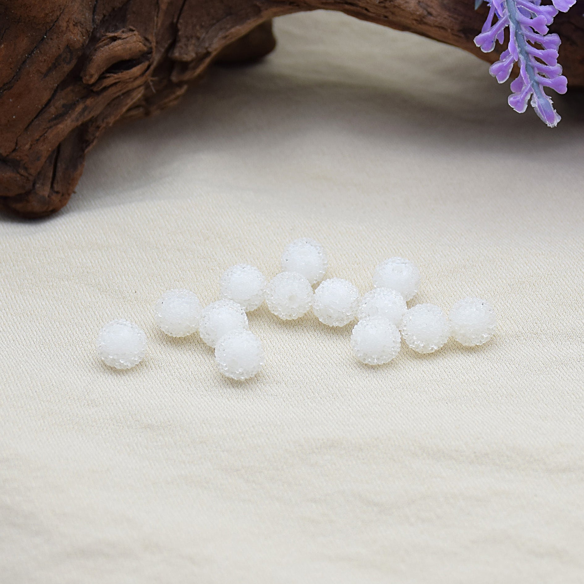 Wholesale DIY Resin 8mm Mini Colorful Candy Beads