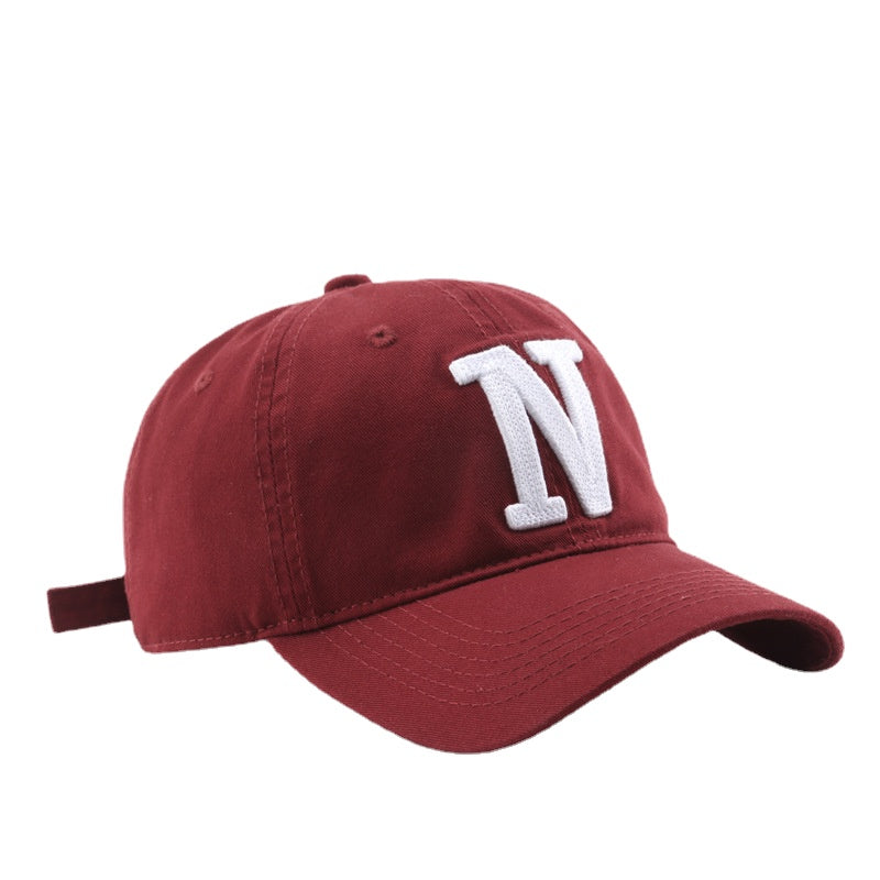 Capilla de béisbol de bordado de letra de algodón al por mayor