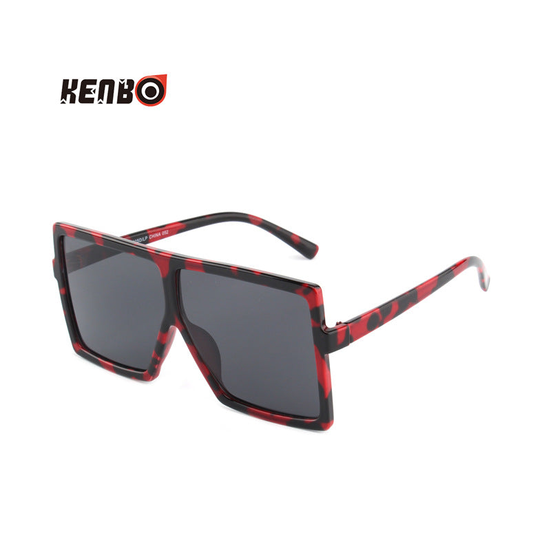 Wholesale Colorful oversized square frame sunglasses