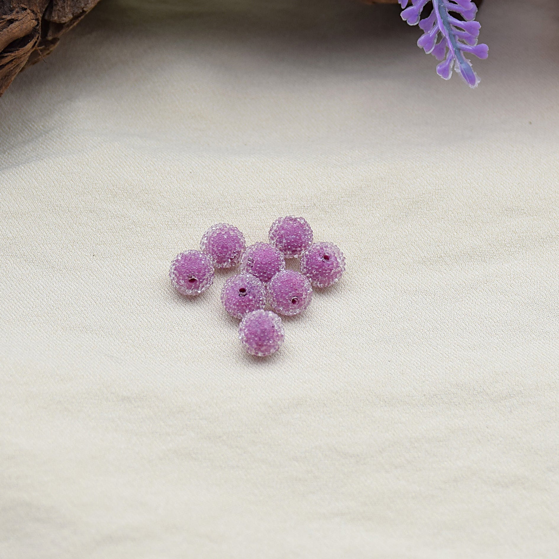 Wholesale DIY Resin 8mm Mini Colorful Candy Beads