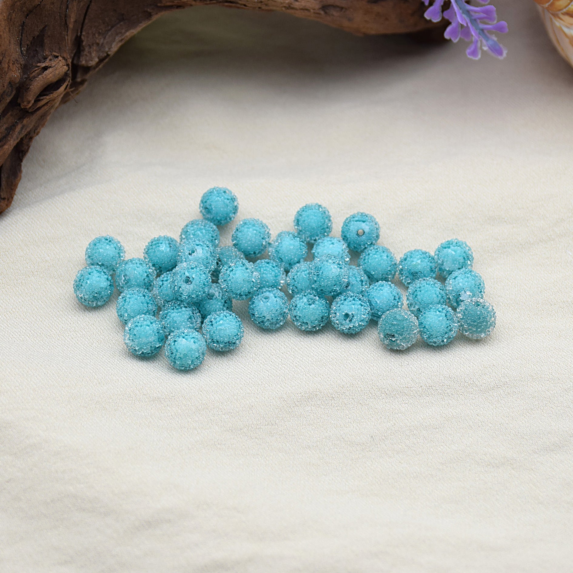 Wholesale DIY Resin 8mm Mini Colorful Candy Beads