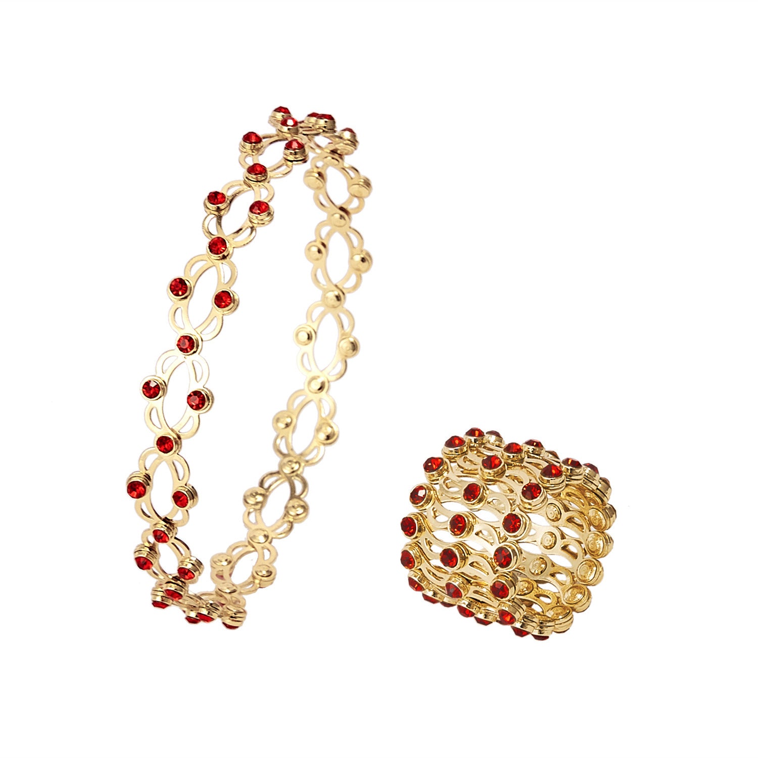 Wholesale Creative Retractable Ring Deformable Copper Bracelet