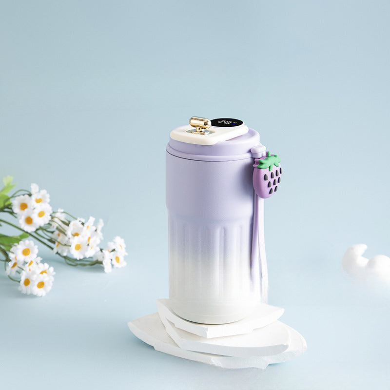 Wholesale Thermos Cup Stainless Steel Handle Rope Portable Hand Cup