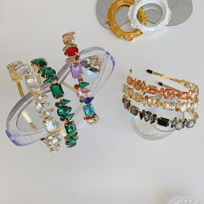 Wholesale Baroque Rhinestone Vintage Alloy Headband