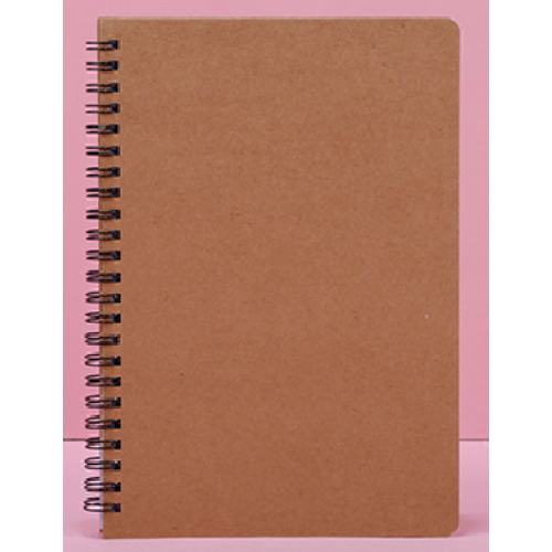 Wholesale Paper A6 Solid Color Loose Leaf Coil Notebook