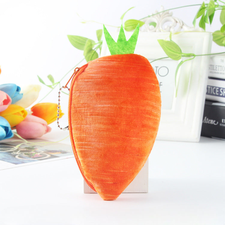 Linda simulación de vegetales 3D al por mayor Plush Billet de cero