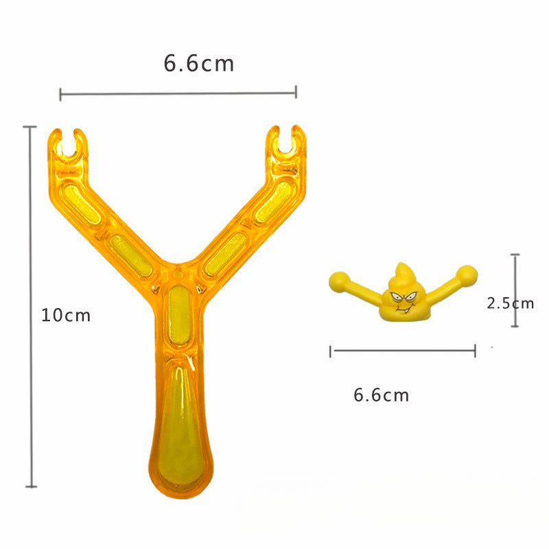 Wholesale Release of TPR Feces Slingshot Children's Toys