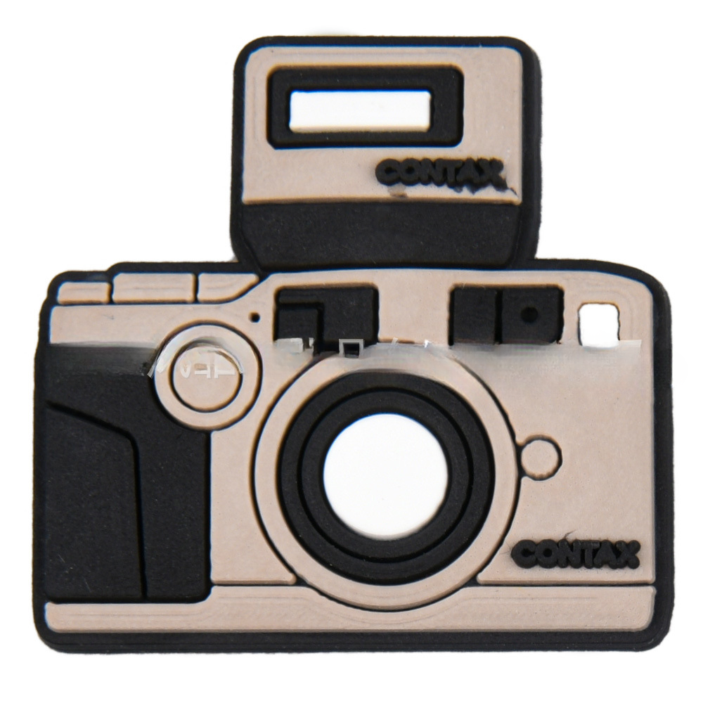 Wholesale 50PCS PVC DIY Hole Shoes Accessories Camera Series Shoe Flowers