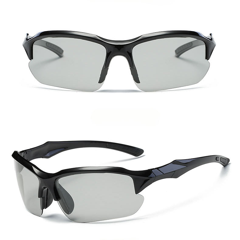 Wholesale PC Color Changing Glasses Polarized Sunglasses Cycling Outdoor Sports Glasses