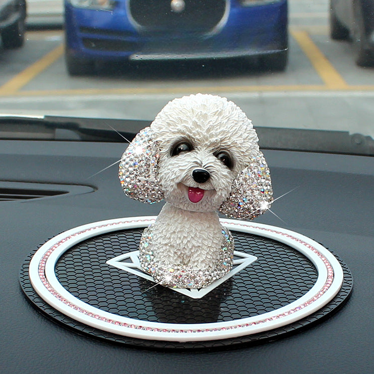Wholesale Car Bobblehead Dog Decoration Car Resin Ornaments