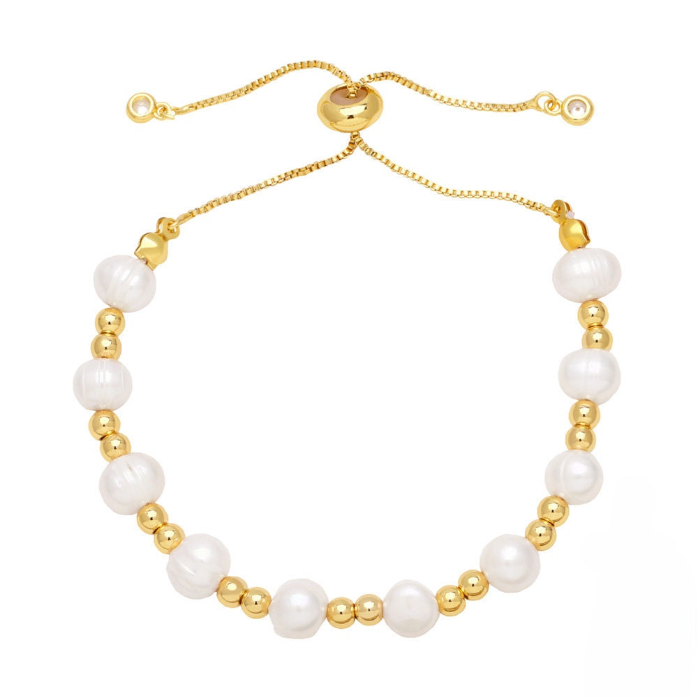 Wholesale Baroque Shaped Pearl Bracelets