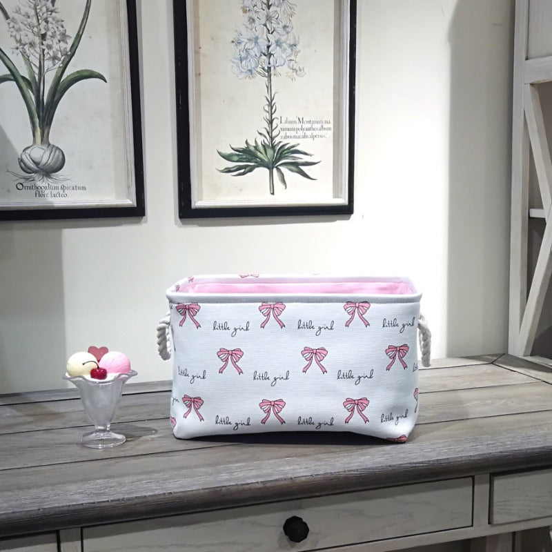 Wholesale Cotton and Hemp Ballet Girls Large Capacity Storage Box