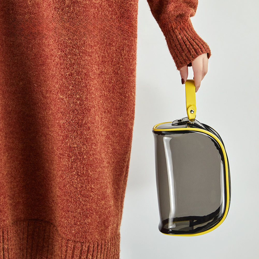 Wholesale Waterproof Portable Cosmetic Storage Bag Portable Double Zipper Cosmetic Bag