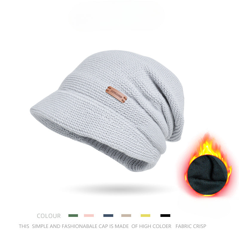 Wholesale Acrylic Thermal Covers, Wide Brimmed Winter Plush Woolen Hats