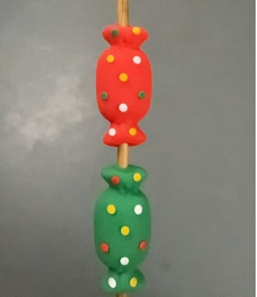 Wholesale 10pcs 3D candy Silicone Beads DIY Beads