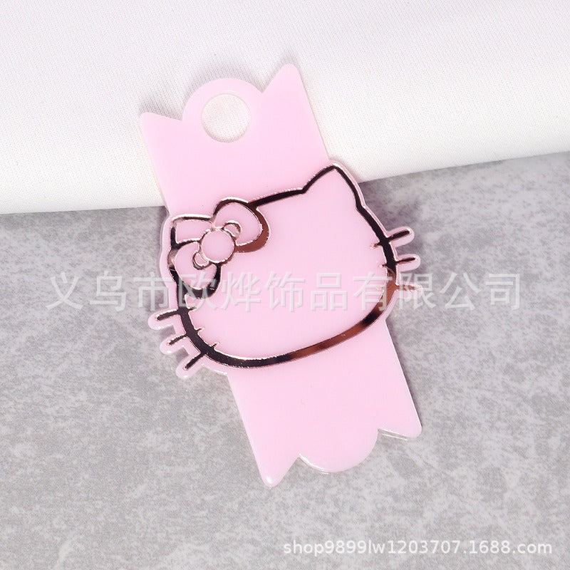 Wholesale 10pcs Blank DIY Acrylic Nameplate FlatBack