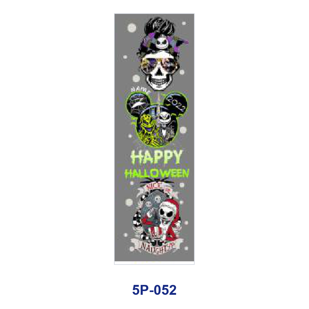 Wholesale 2/ 8/ 16pcs  Christmas Skull Festive Quote &  Beauty Text Print Pen and Bookmark Stickers UV DTF Wraps OLY Exclusive