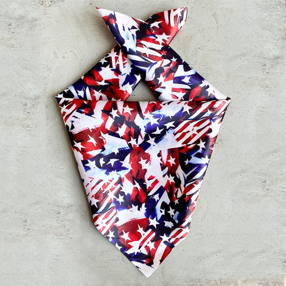 Wholesale American Independence Day Pet Triangle Cover