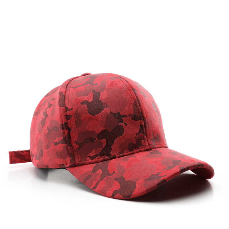 Wholesale Autumn and Winter Thickened Camouflage Light Board Cotton Baseball Cap
