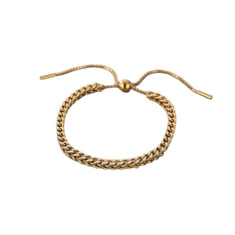 Wholesale Pull Braided Titanium Steel Bracelet