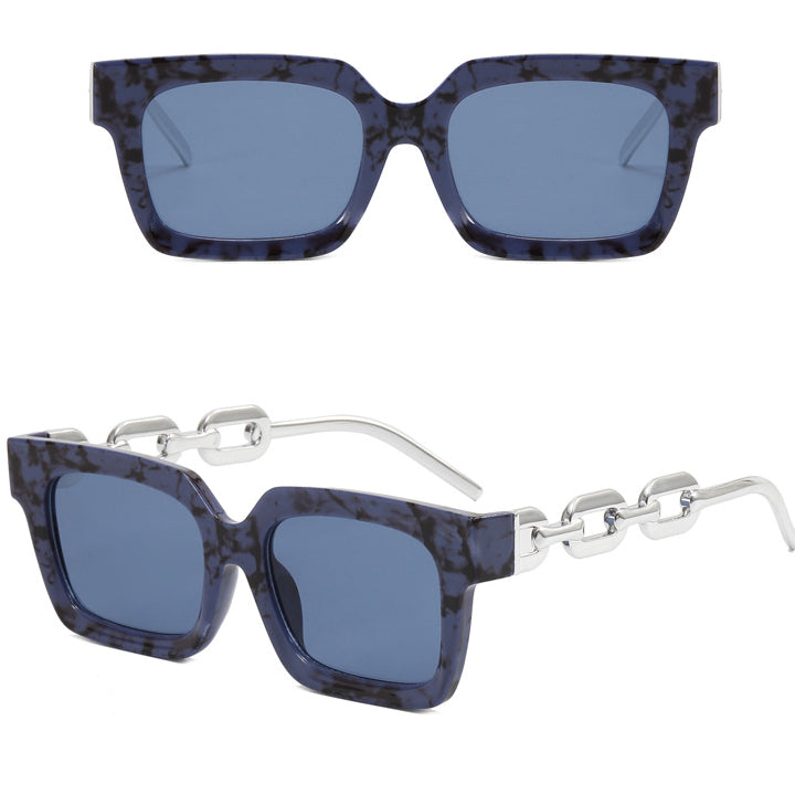 Wholesale PC Box Chain Leg Sunglasses