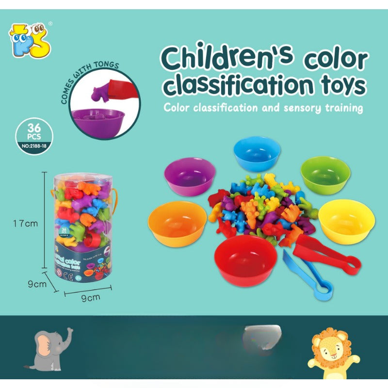 Wholesale Children's Plastic Counting Classification Early Education Cognitive Toys