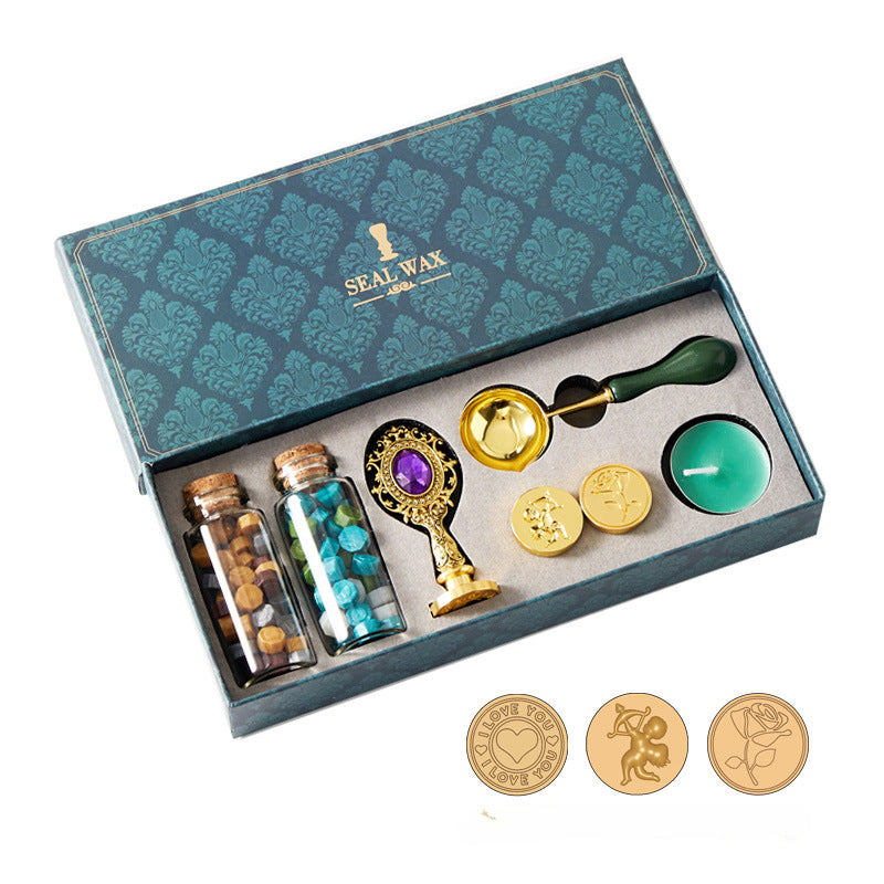 Wholesale Creative Starry Sky Lacquer Wax Particle Seal Set