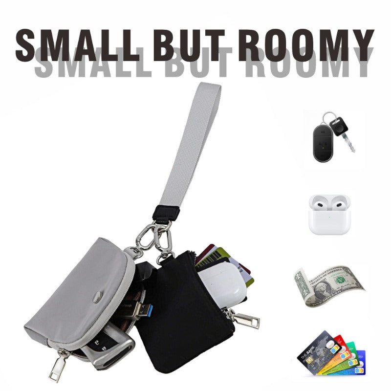 Wholesale Multifunctional Fashion Wrist Portable Simple Bank Card Mini Coin Wallet