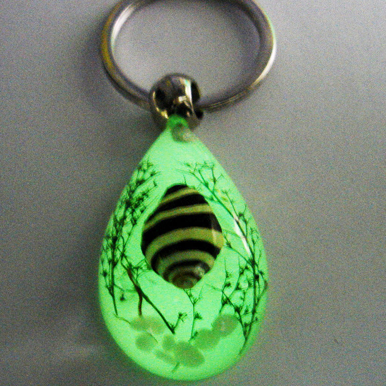 Wholesale 6pcs Real Starfish Conch Specimen Keychain