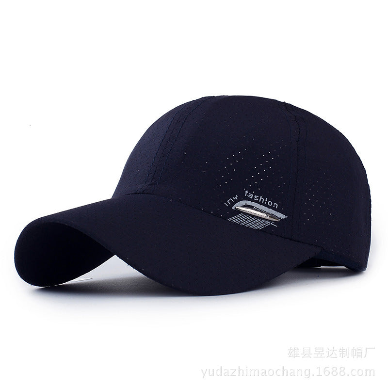 Wholesale Baseball cap outdoor sunshade thin material quick-drying cap breathable