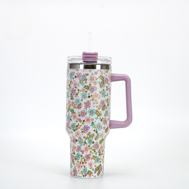 Wholesale 40oz Creative 5D Printing Series Double-layer Car Ice Bomber Cup