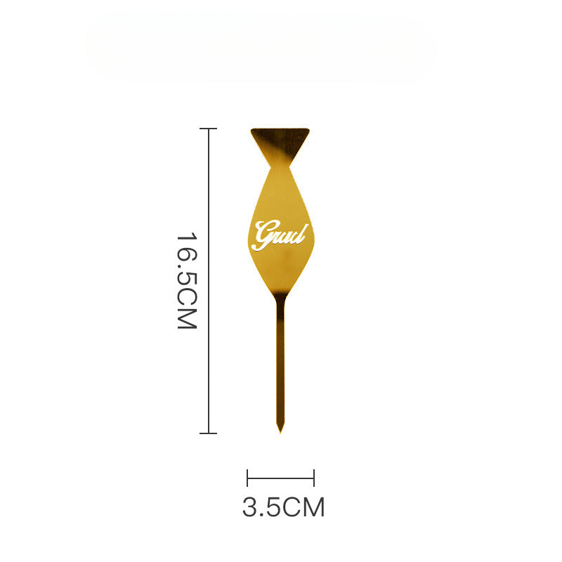 Wholesale 10PCS/PACK Congratulations You Got It Grade Acrylic Cake Topper Decoration