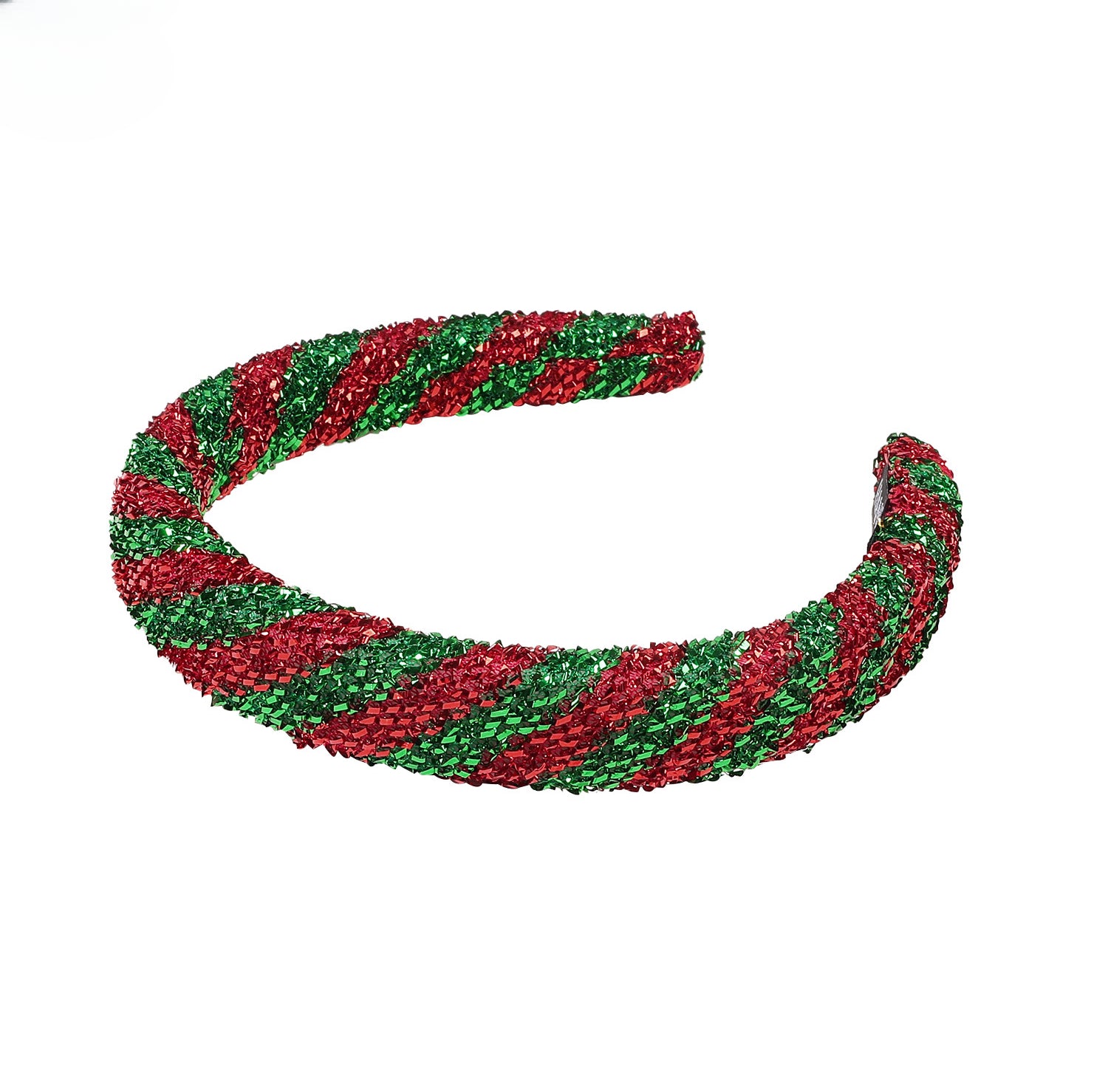 Wholesale Christmas Headbands, Striped Checkered Streamers, High Skull Crowns, Knotted Headbands