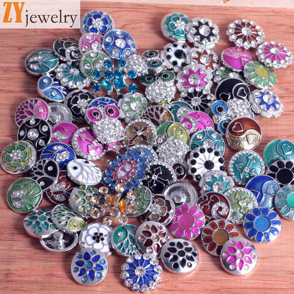 Wholesale 10pcs/pack Button DIY jewelry accessories bracelet pendant earring accessories