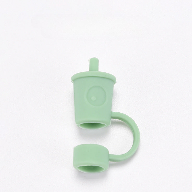 Wholesale Silicone Straw Dust Plug 0.8cm Dust Plug Straw Tube Cap