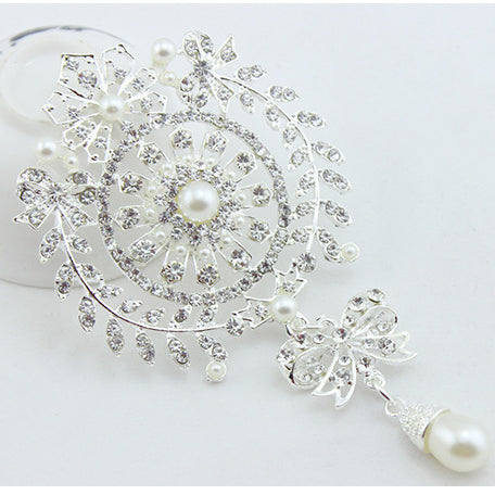Wholesale Pearl Butterfly Alloy Decorations