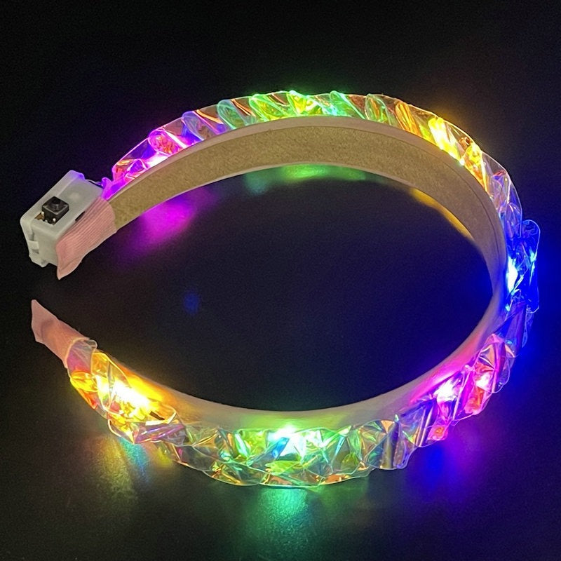 Wholesale Color Luminescent Film Plastic Head Clamp
